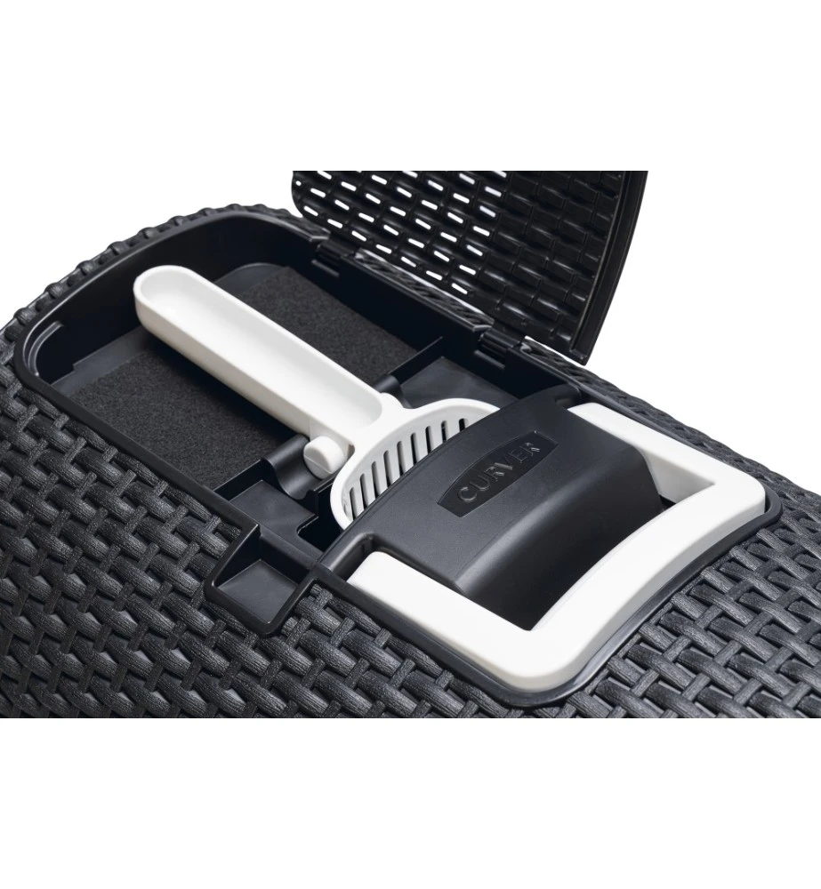 Beeztees Curver Kattenbak Antraciet 10 Beeztees Curver Kattenbak Antraciet - Afbeelding 8