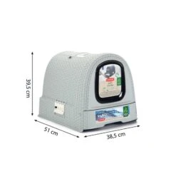 Beeztees Curver Kattenbak Grijs 10 Beeztees Curver Kattenbak Grijs -Care Verkoop curver kattenbak grijs 2