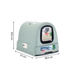 Beeztees Curver Kattenbak Lichtblauw 11 Beeztees Curver Kattenbak Lichtblauw -Care Verkoop curver kattenbak lichtblauw 4