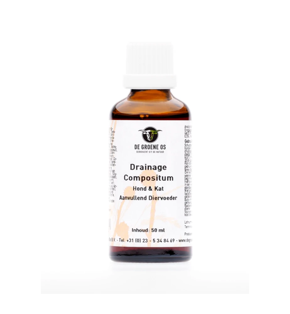 De Groene Os Drainage Compositum - 50 Ml 3 De Groene Os Drainage Compositum - 50 Ml