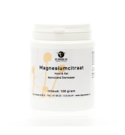 De Groene Os Magnesiumcitraat - 100 Gram
