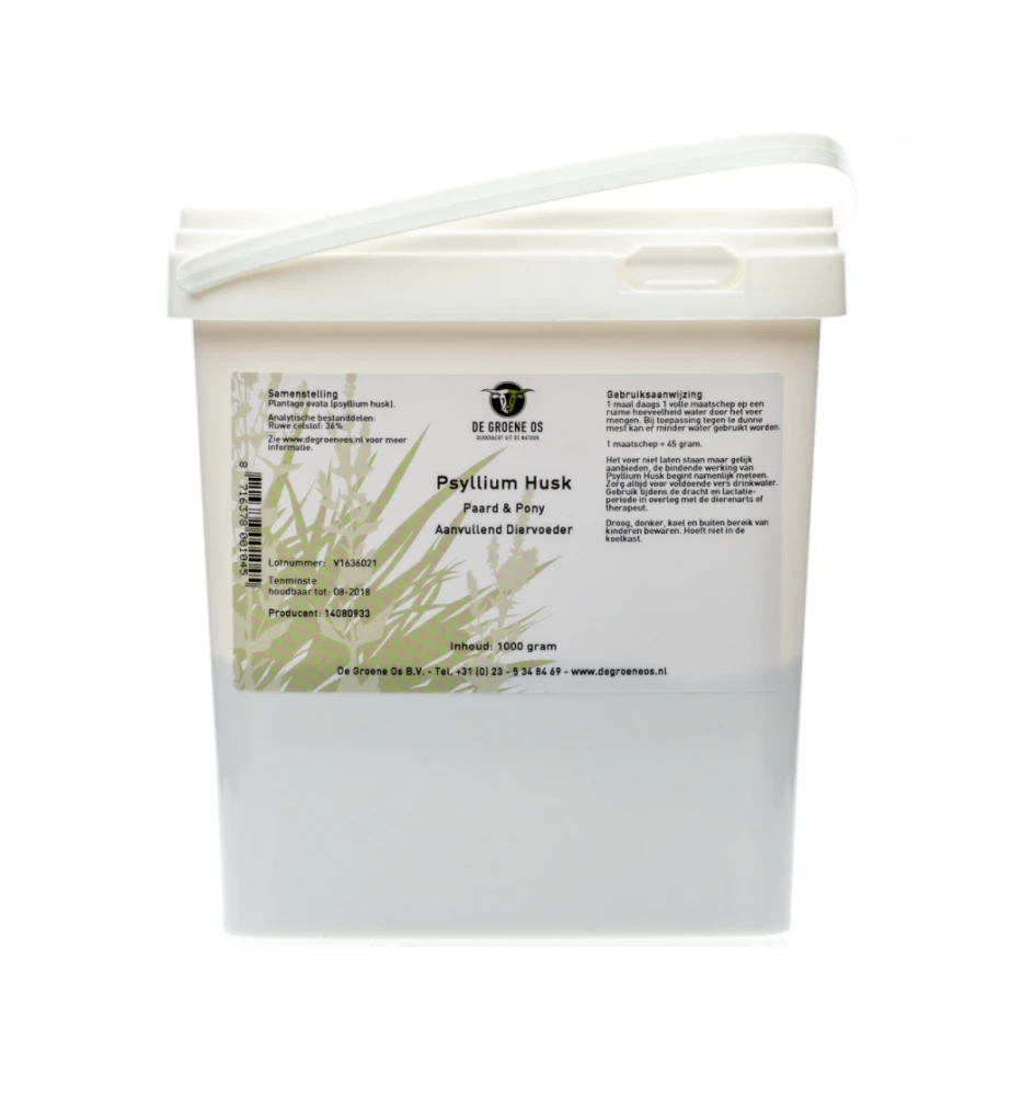 De Groene Os Psyllium Husk - 1 Kg 3 De Groene Os Psyllium Husk - 1 Kg