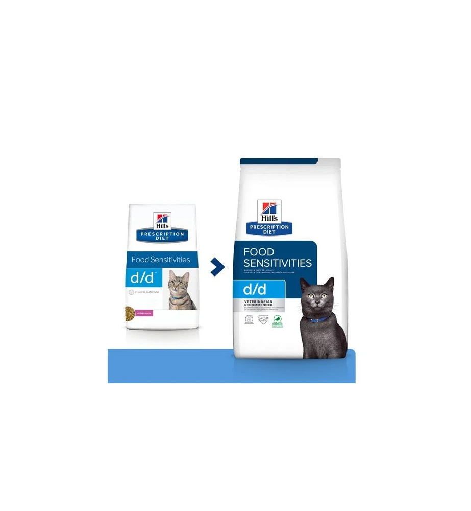 Hill's PD D/D Food Sensitivities Duck & Green Pea 4 Hill's PD D/D Food Sensitivities Duck & Green Pea - Afbeelding 2