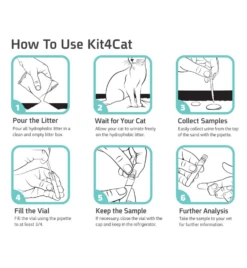 Kit 4 Cat Urineopvangset - 3 X 300 Gram -Care Verkoop kit 4 cat urineopvangset 3 x 300 gram 3