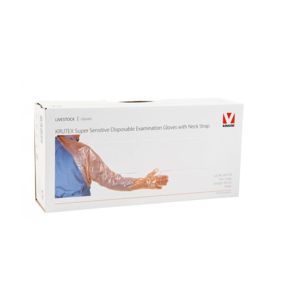 Krutex Onderzoekshandschoen Sensitive Met Neckstrap - 50 Stuks 3 Krutex Onderzoekshandschoen Sensitive Met Neckstrap - 50 Stuks