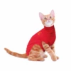 Medical Pet Shirt (Kat / Rood) -Care Verkoop medical pet shirt