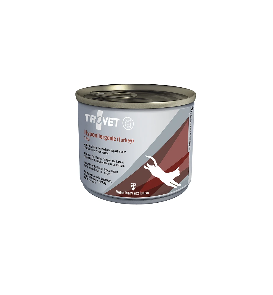 Trovet Hypoallergenic (Turkey) TRD Blik - 6 X 200 Gram 3 Trovet Hypoallergenic (Turkey) TRD Blik - 6 X 200 Gram